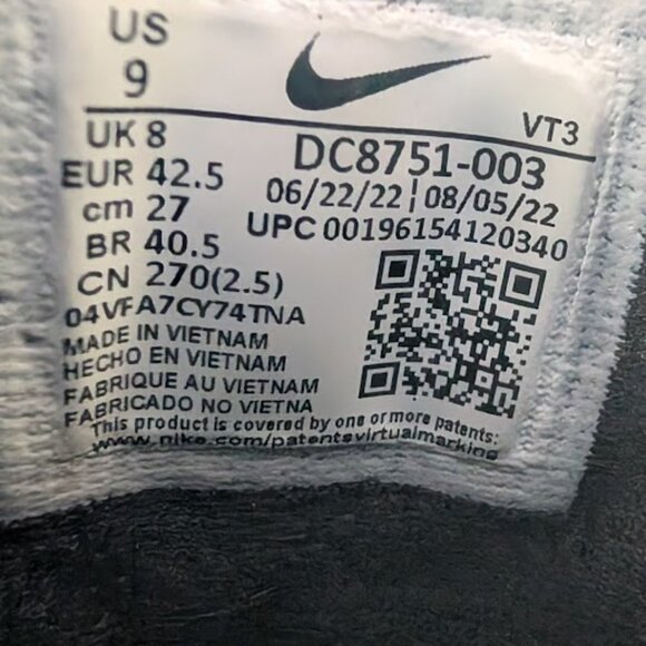 Air Presto Mid Utility 'Triple Black' - Picture 5 of 6